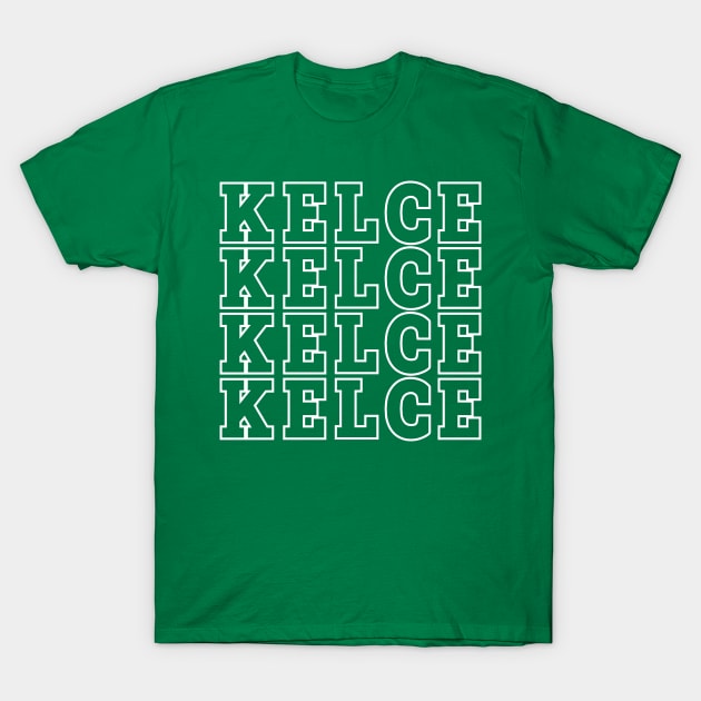 Jason Kelce Jersey // Typography Design T-Shirt by Trendsdk